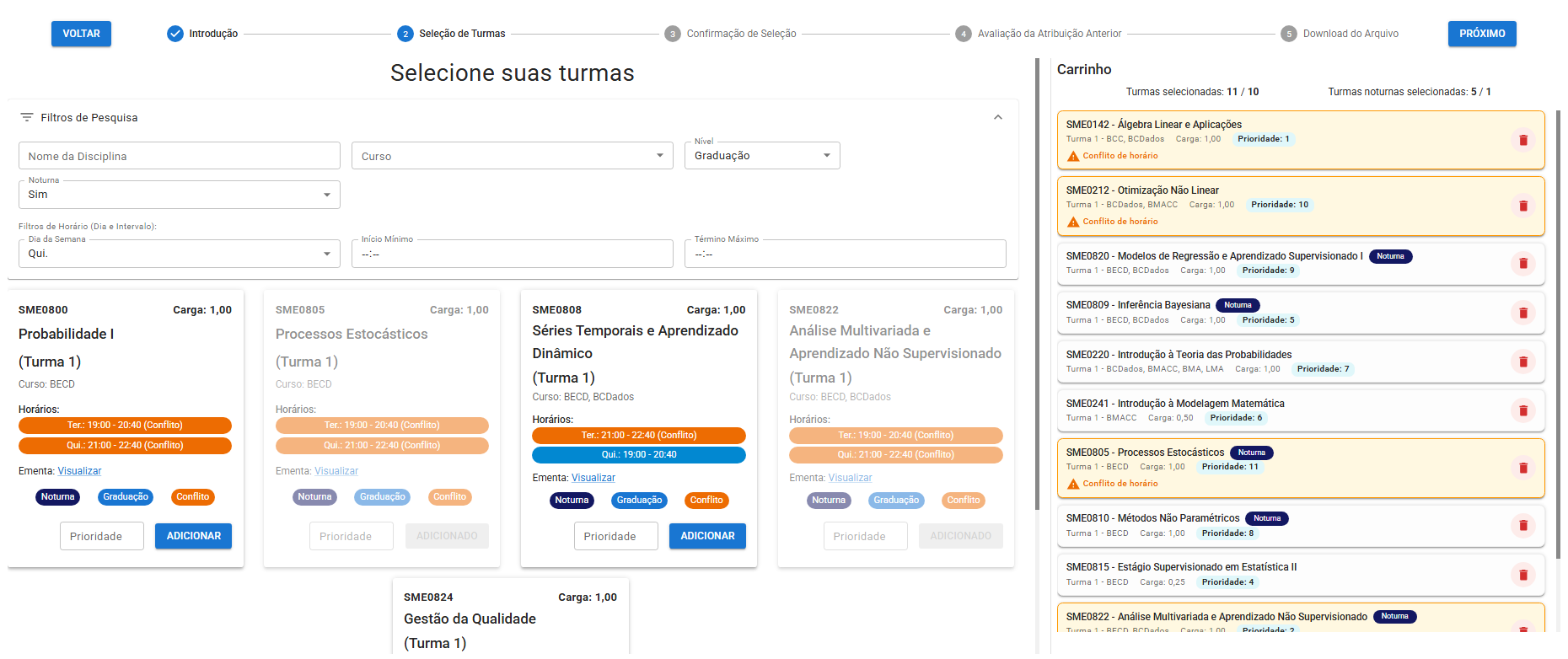Preview do projeto Sistema de Formulários